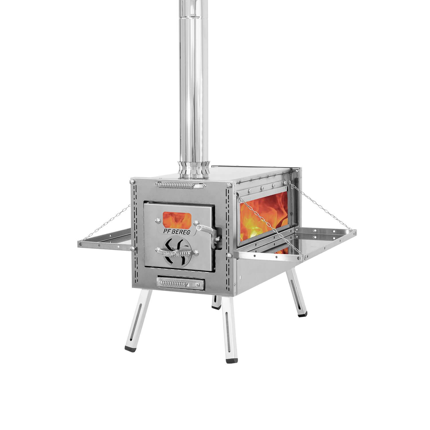 Bereg Fireplace Stoves - Portable Wood Stove for Hot Tents