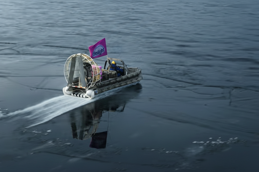 From Expedition Gear to National TV: Bereg Airboat Stars in International Delight Commercial