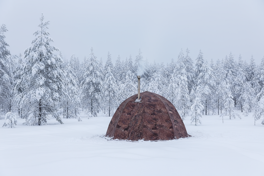 Winter Camping with the UP-2 Hot Tent: A Cozy Adventure
