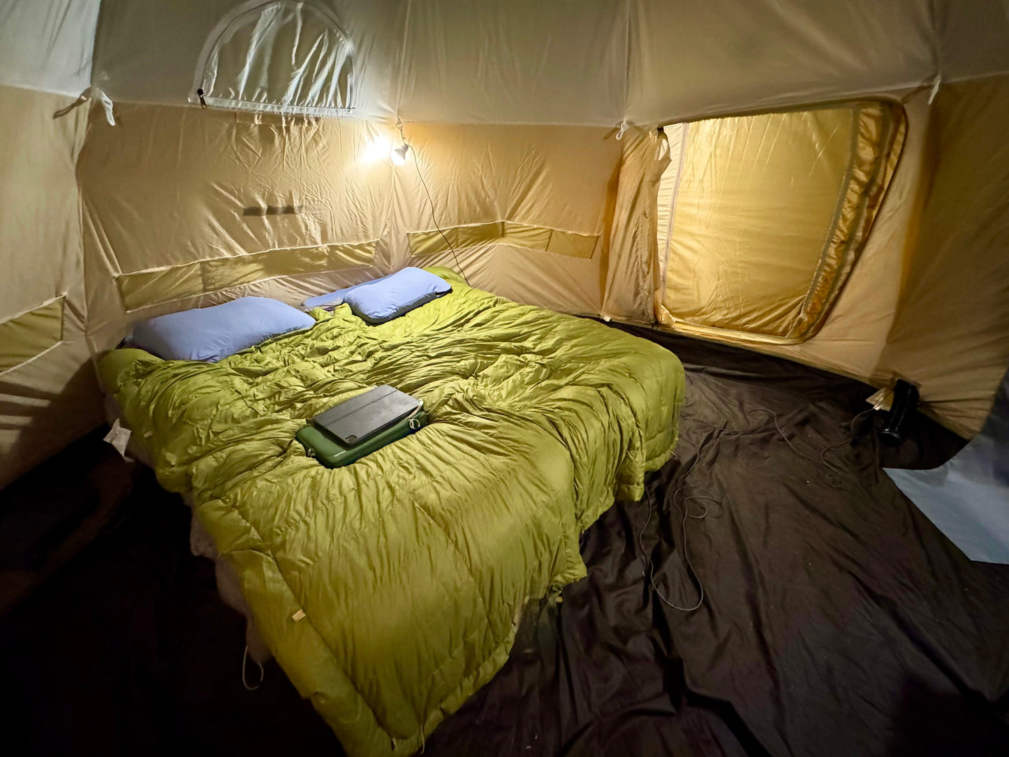 Bereg UP-5  Hot Tent + mini vestibule connector