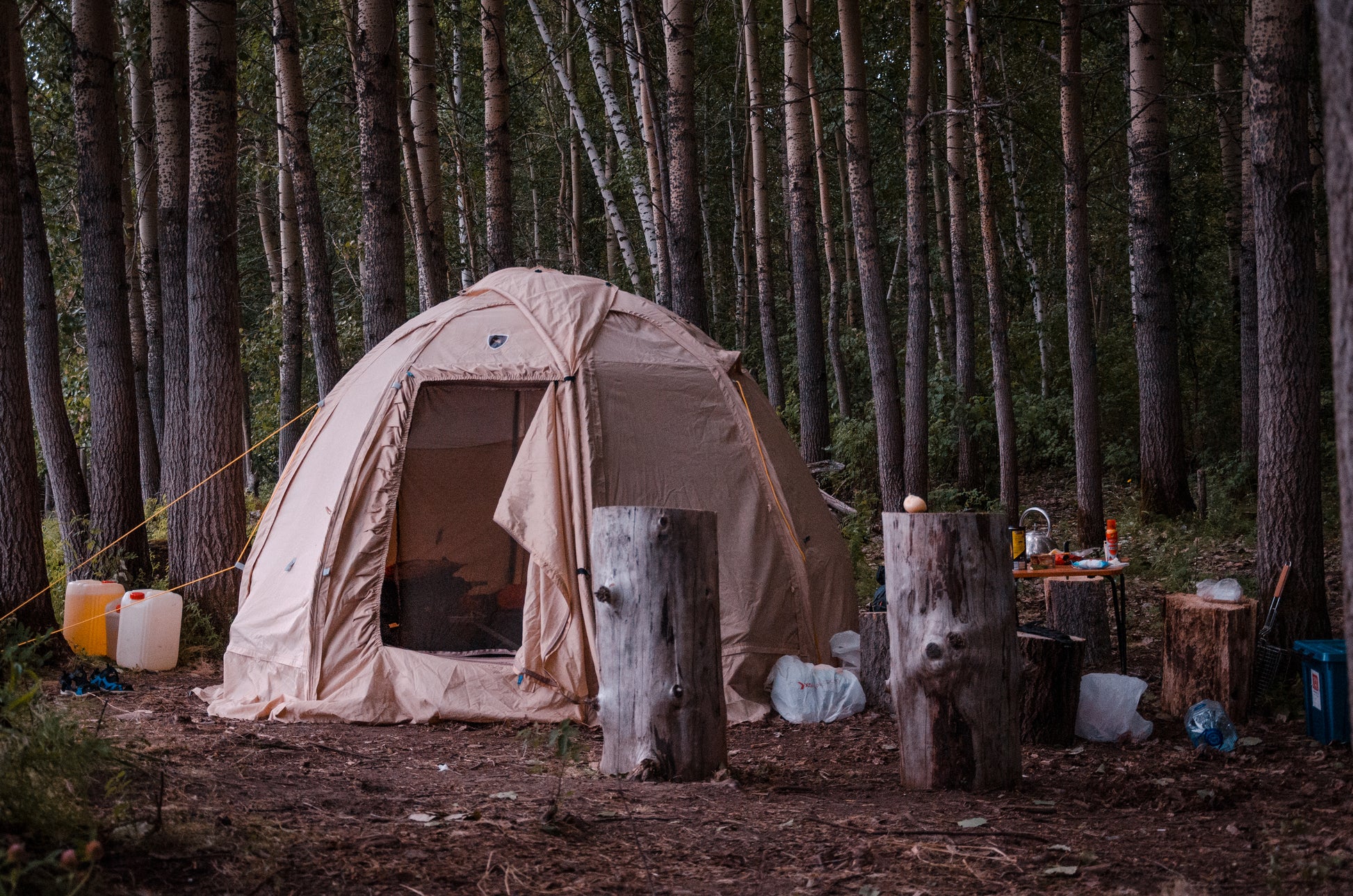 bereg up-2 tent Bereg UP-2 Hot Tent - 2-3 Person Winter Tent -50°C
