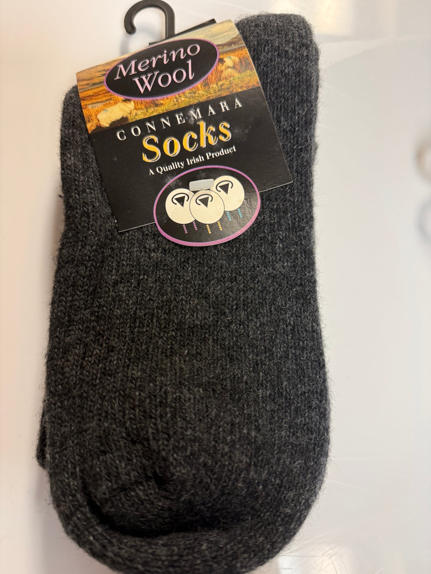 Connemara Merino Wool Socks - High Calf Length