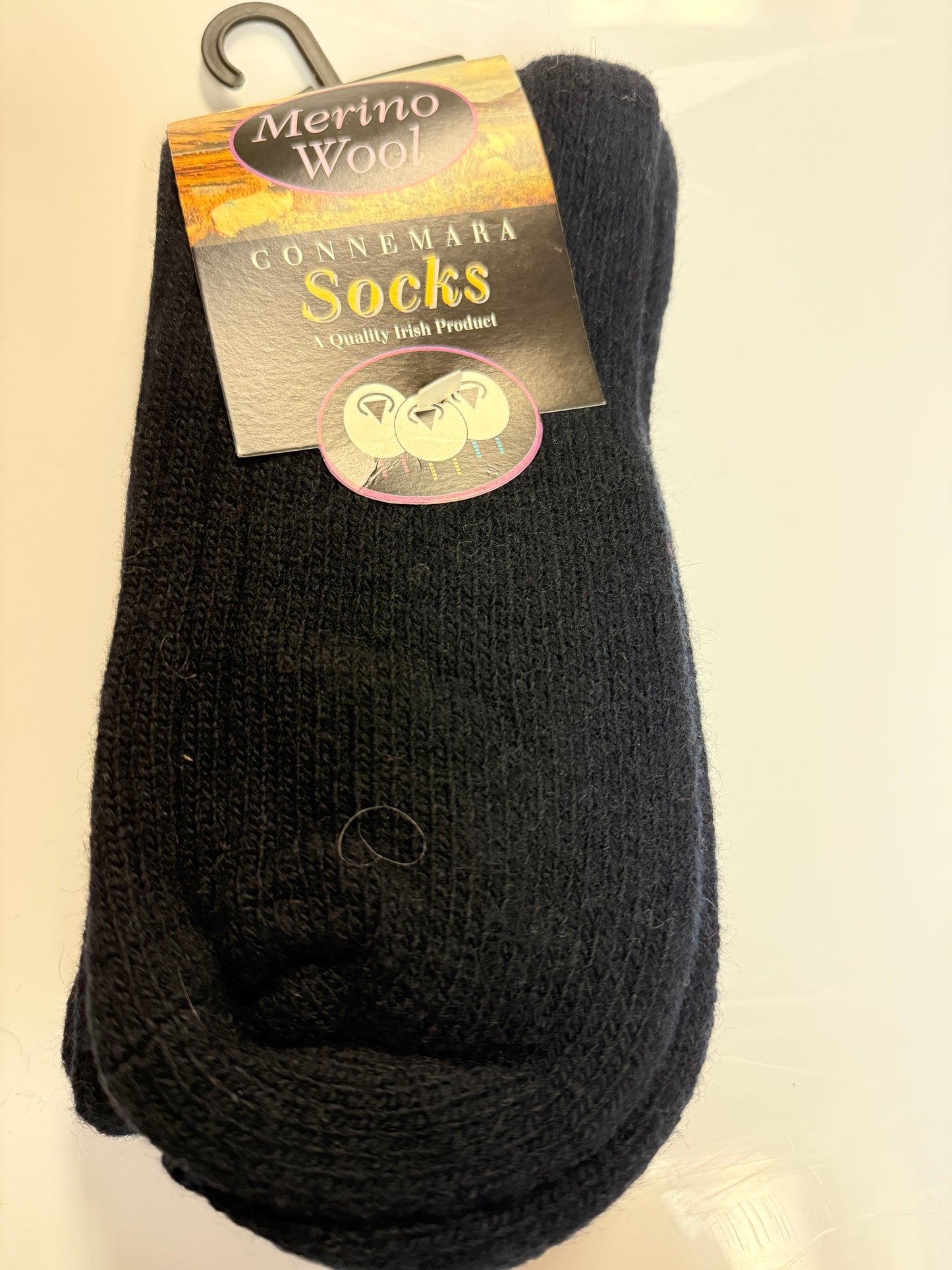 Connemara Merino Wool Socks - High Calf Length