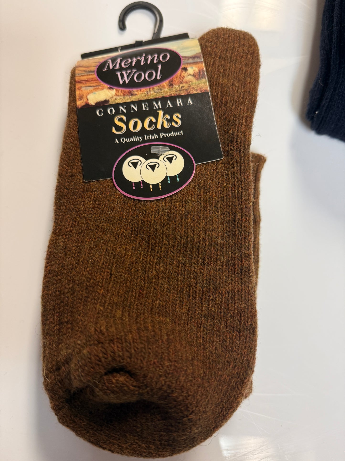 Connemara Merino Wool Socks - High Calf Length