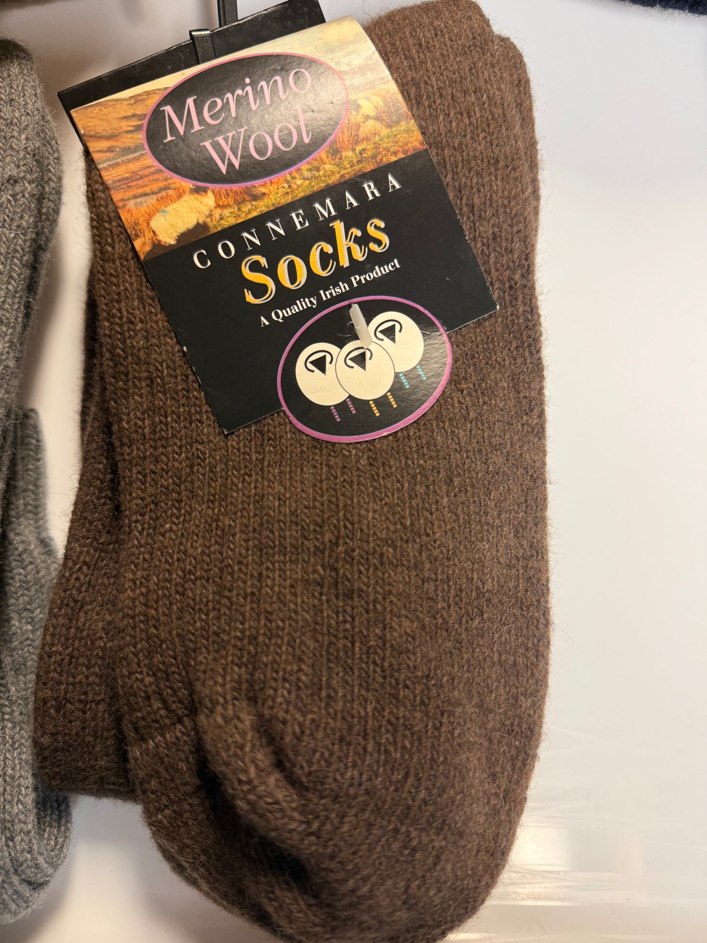 Connemara Merino Wool Socks - High Calf Length