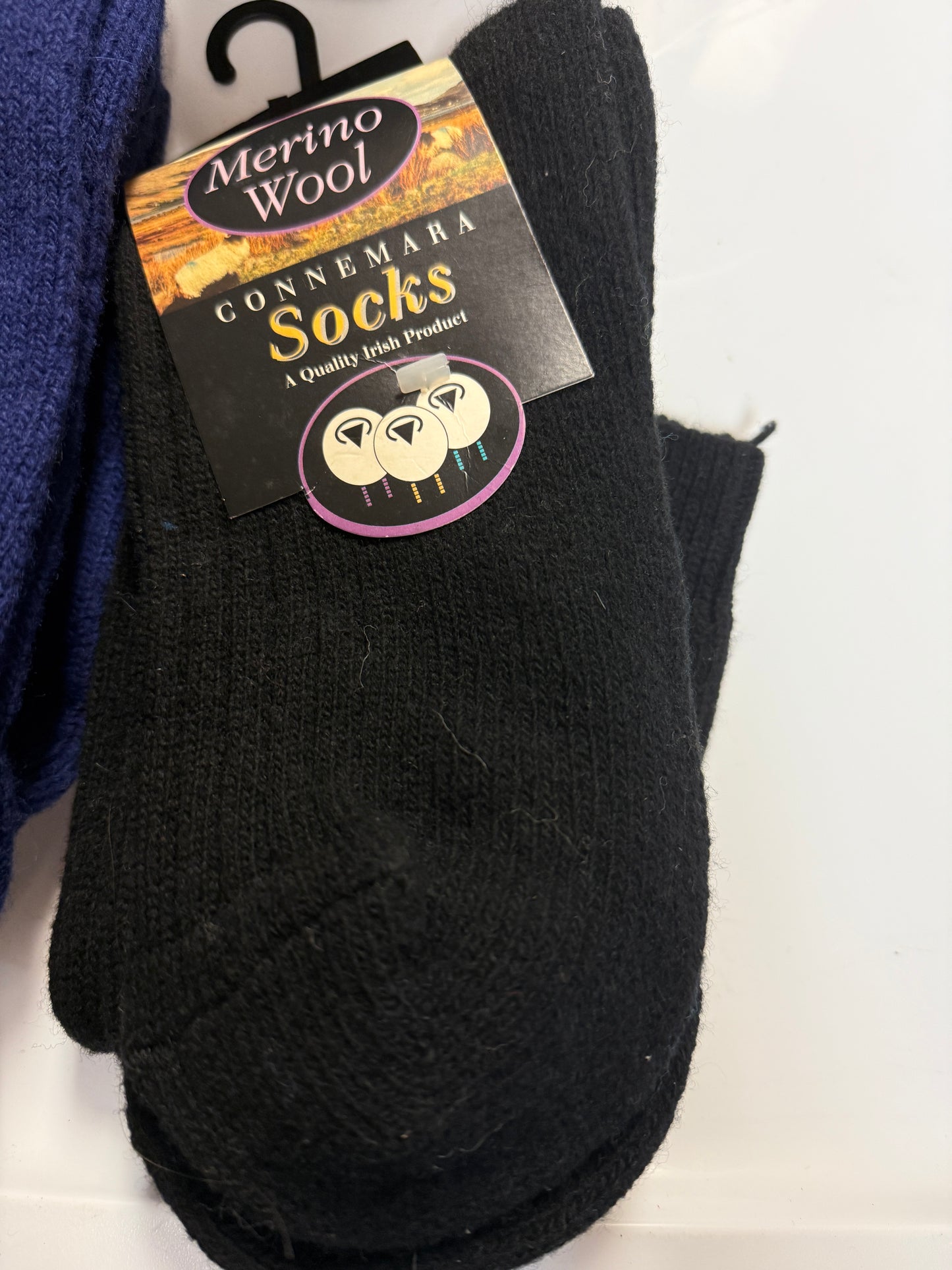 Connemara Merino Wool Socks - High Calf Length