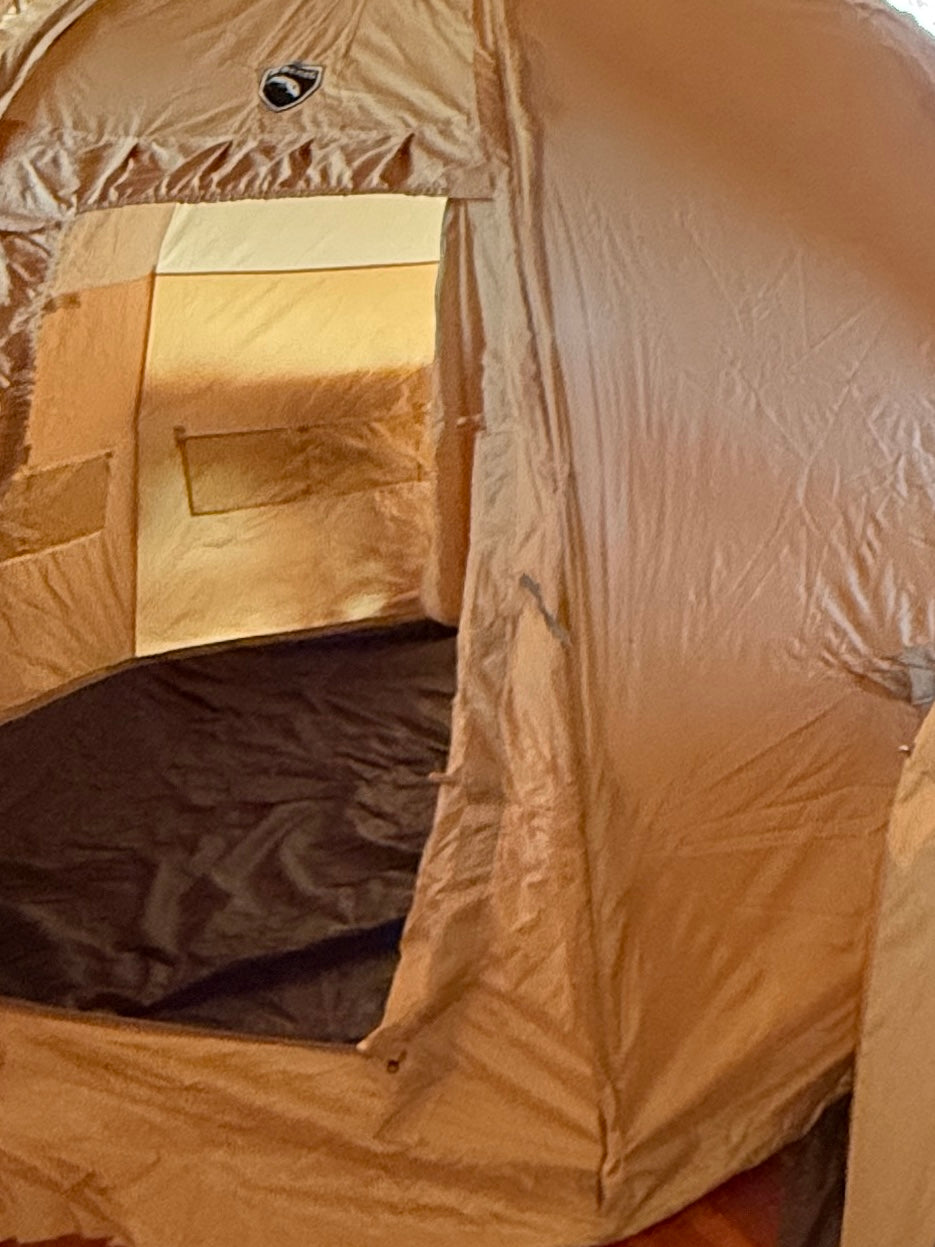 Bereg UP-2 Hot Tent + mini vestibule connector