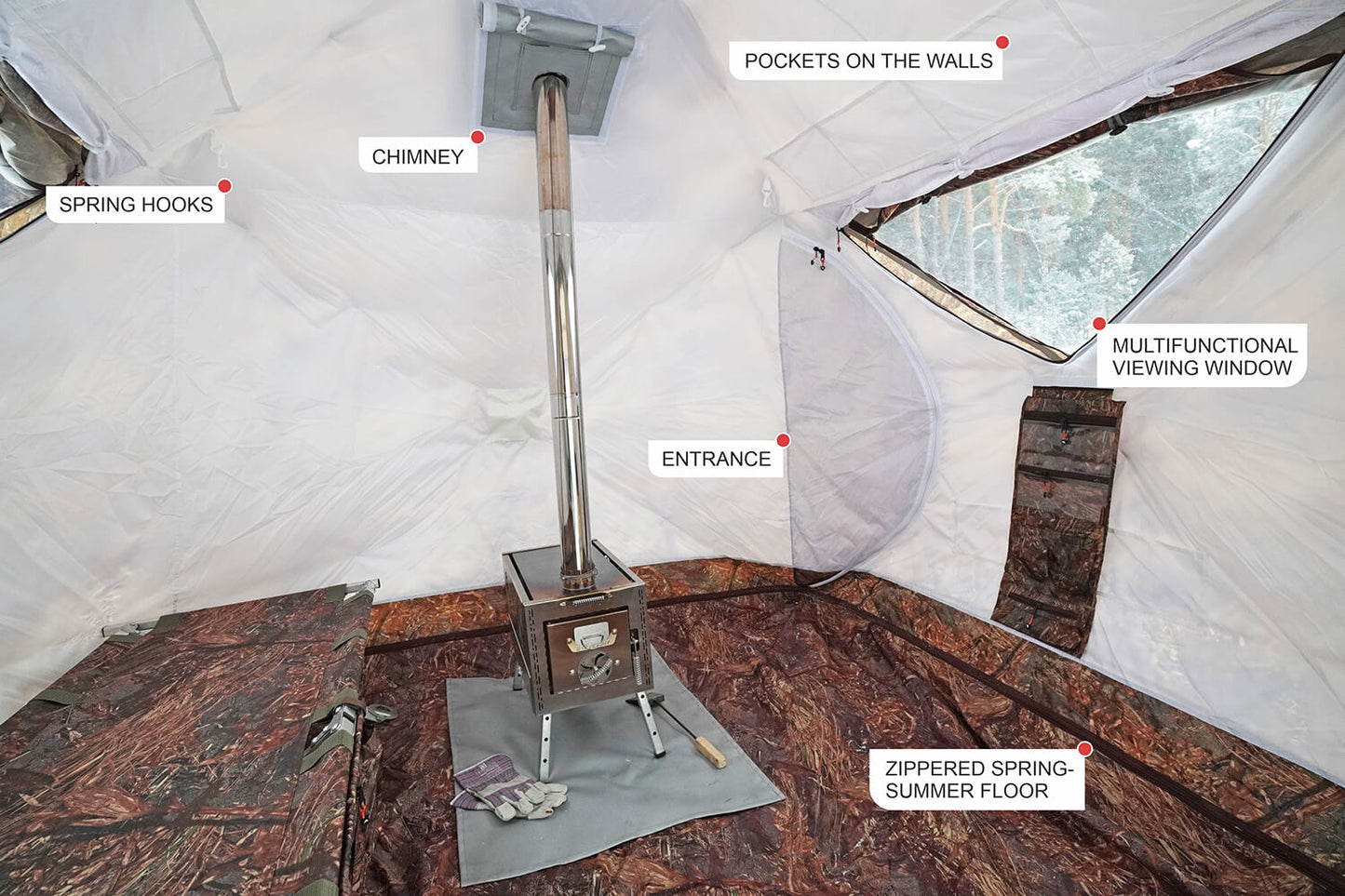 Bereg Cube 2.2 Hot Tent