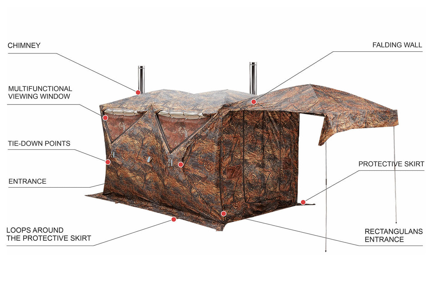 Bereg Cube 3.6  Hot Tent