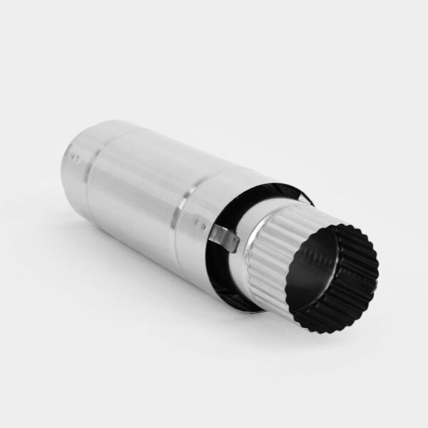 Bereg double wall Chimney Pipe for Wood Stoves – 80 mm