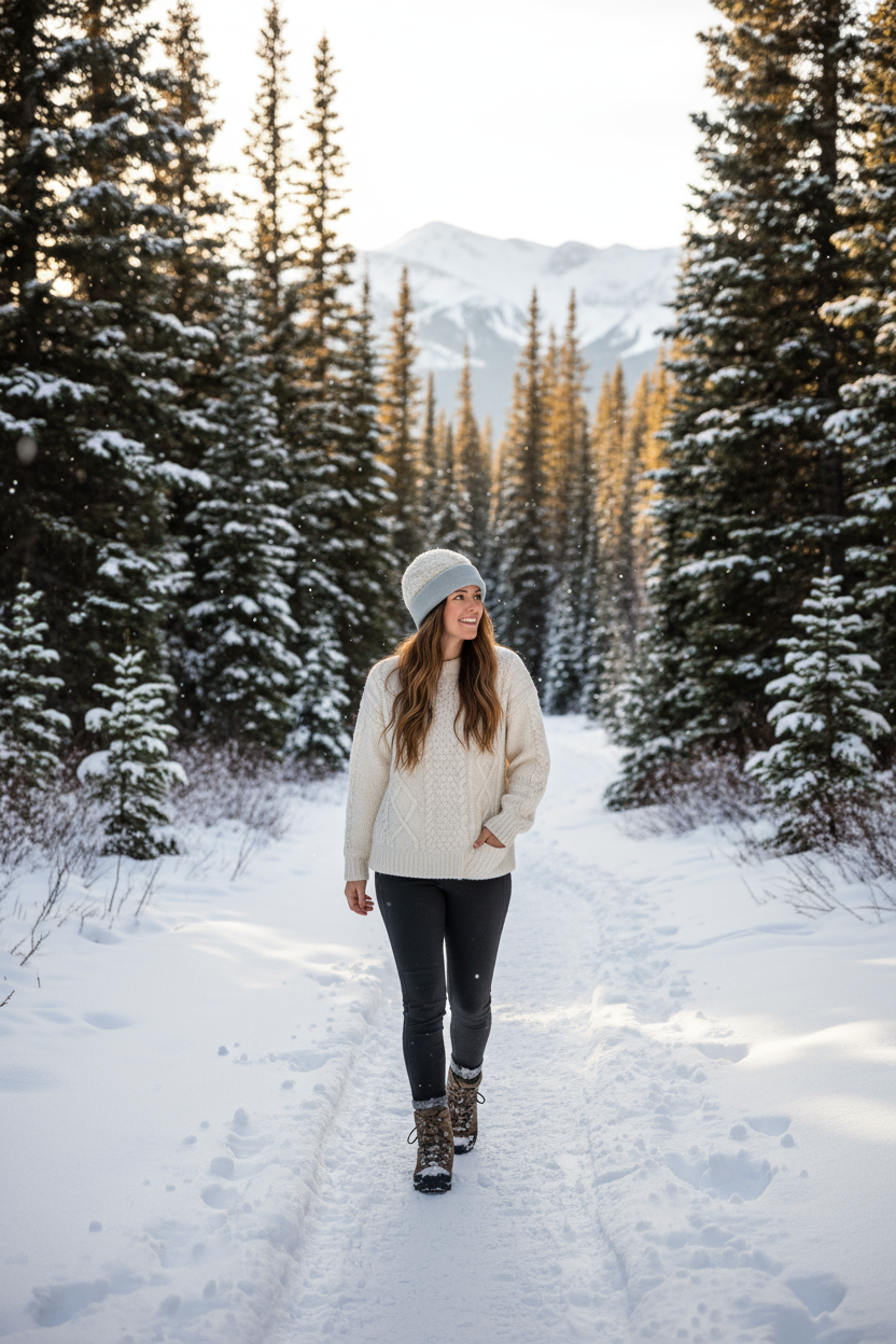 Merino Wool Beanie Lifestyle Image