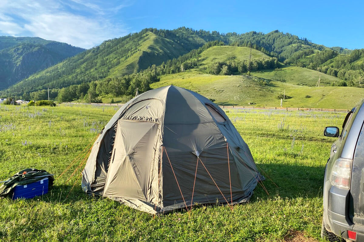 Bereg MFP 4  Hot Tent + mini vestibule