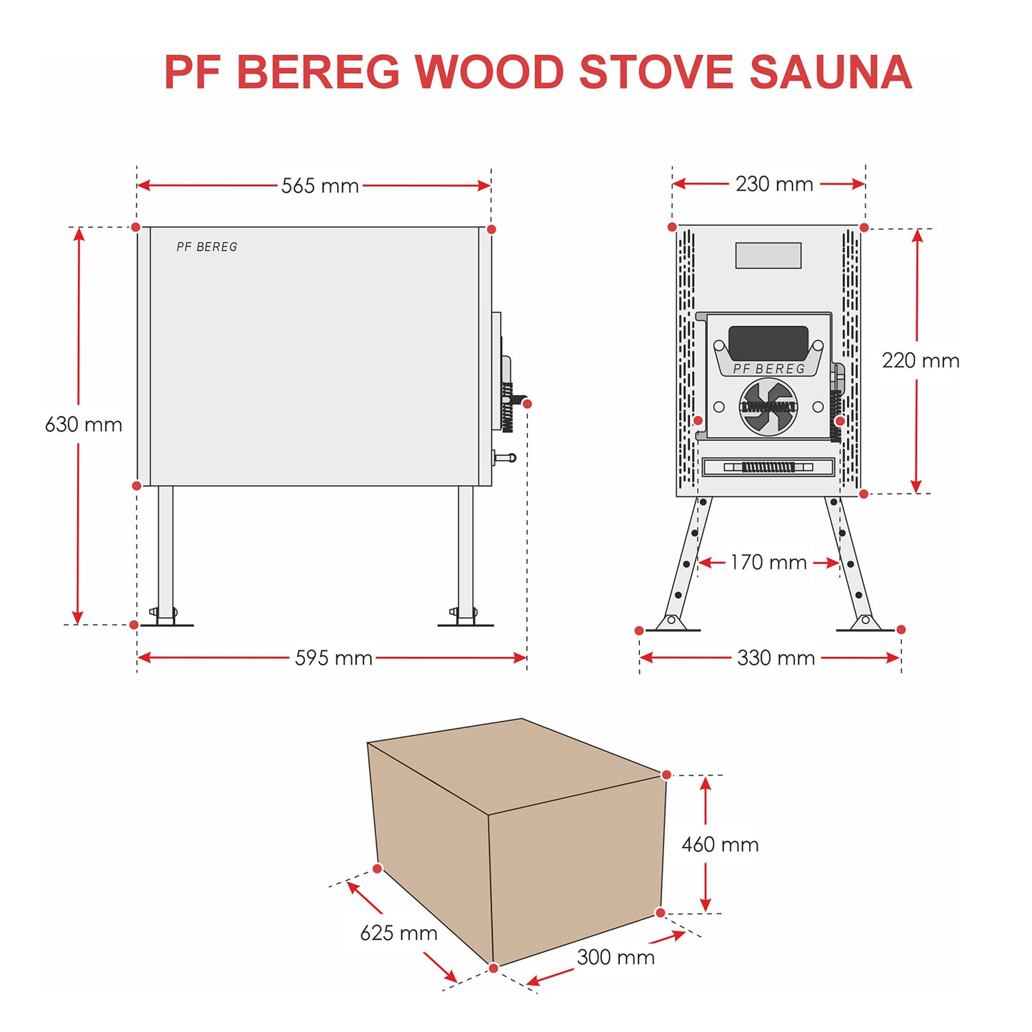 Bereg Sauna Stove