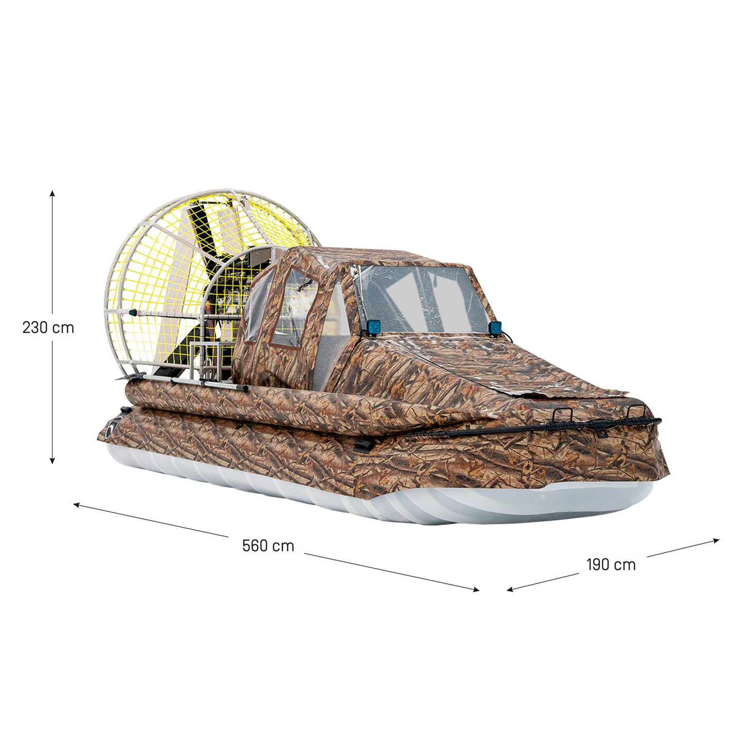 Bereg Airboat 560 -132HP