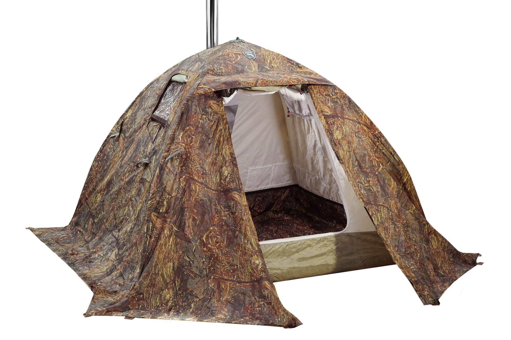 sputnik 3 tent Bereg Sputnik-3 Hot Tent - 3-Person 4-Season Camping Tent