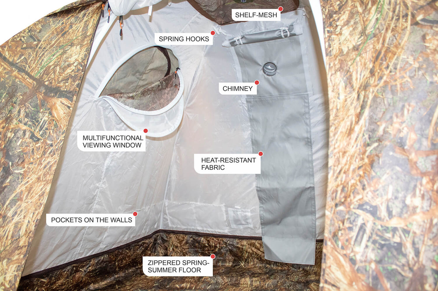 Bereg Sputnik-3  Hot Tent