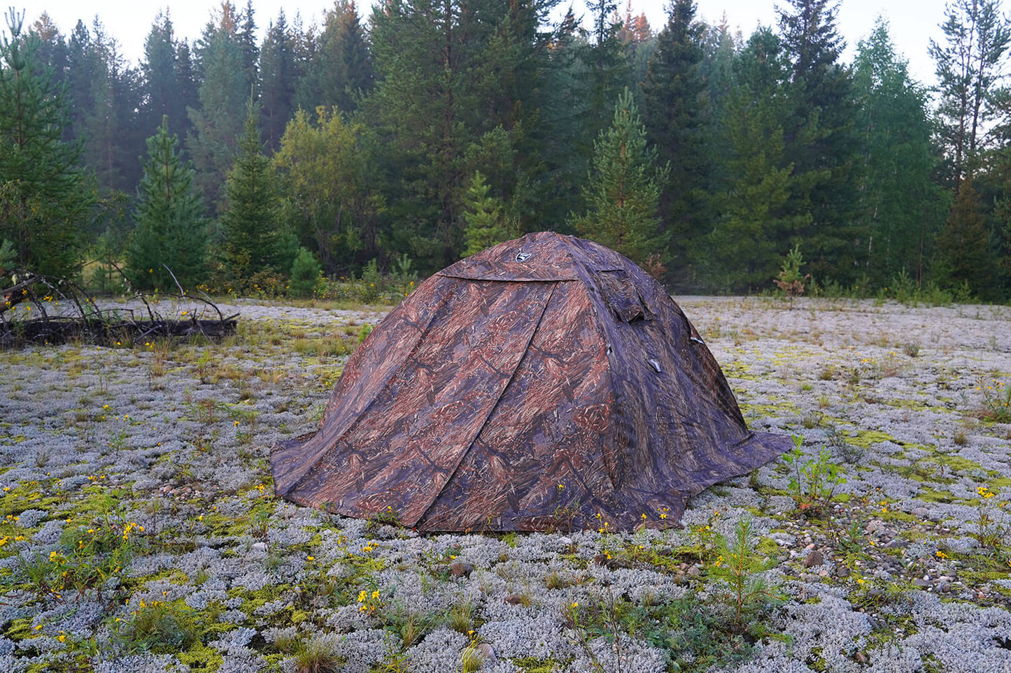 sputnik 3 tent Bereg Sputnik-3 Hot Tent - 3-Person 4-Season Camping Tent