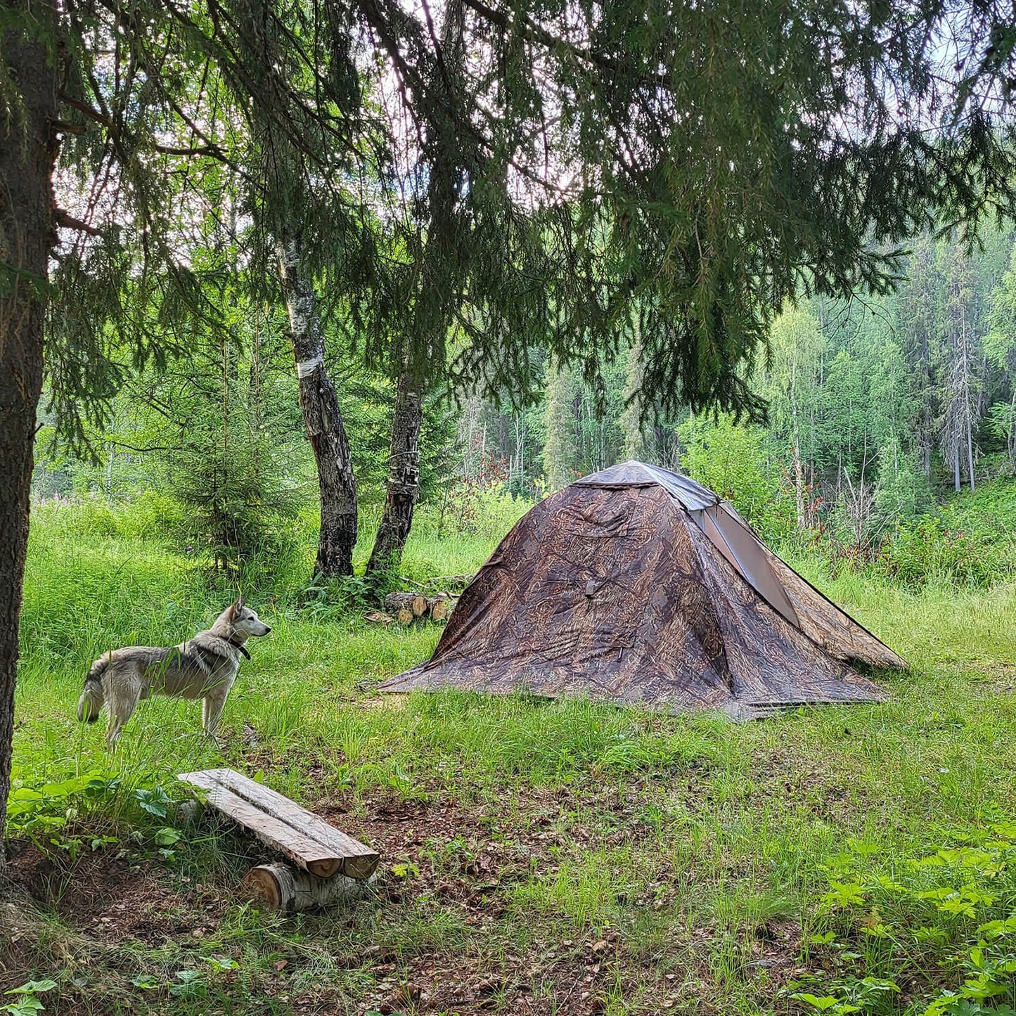 Bereg Sputnik-3  Hot Tent