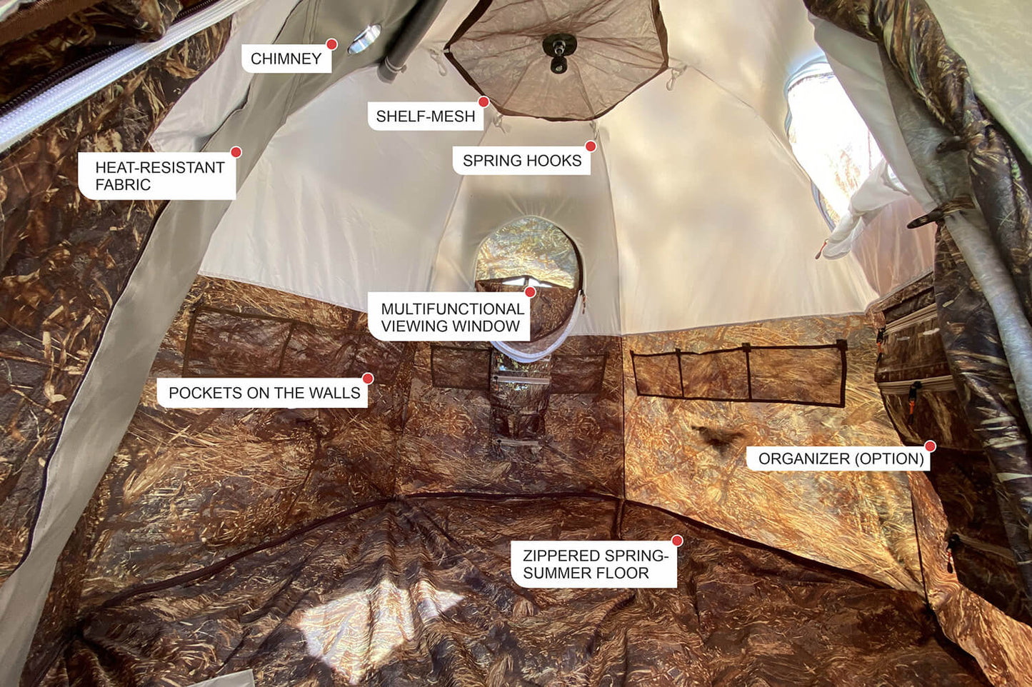 Bereg UP-2 Mini Hot Tent