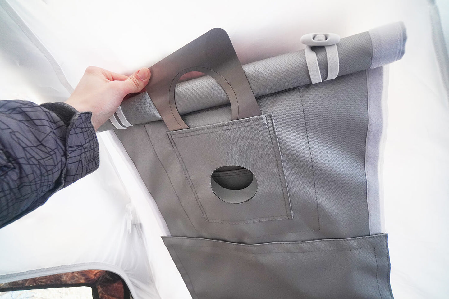 Bereg UP-5  Hot Tent + mini vestibule connector